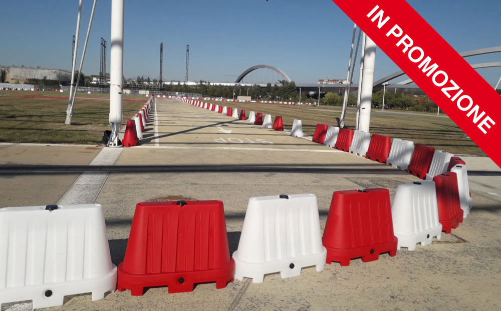 Barriere new jersey plastica